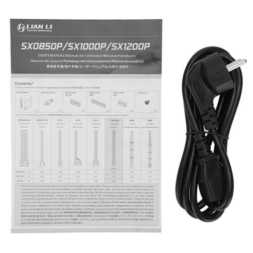 Блок питания LIAN LI SX 850P [G9P.SX0850P.B000.RU] черный thumb 7