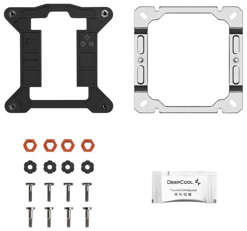 DEEPCOOL Кулер для процессора DEEPCOOL AG400 G2 WH ARGB [R-AG400-WHAMMG2-G] белый, фото 20