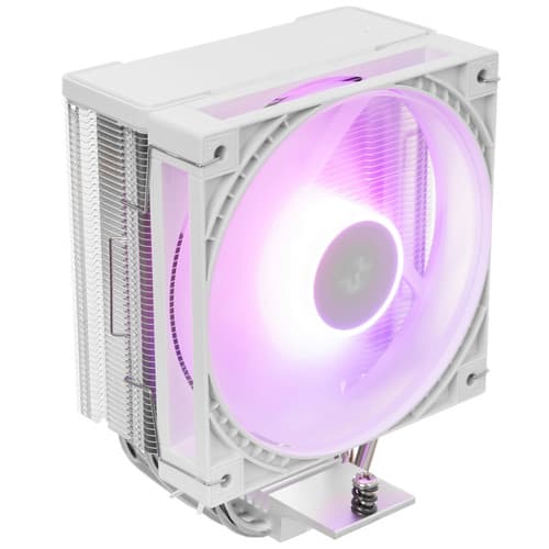 DEEPCOOL Кулер для процессора DEEPCOOL AG400 G2 WH ARGB [R-AG400-WHAMMG2-G] белый, фото 2