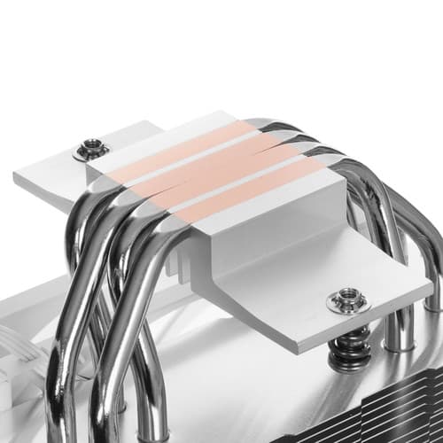 DEEPCOOL Кулер для процессора DEEPCOOL AG400 G2 WH ARGB [R-AG400-WHAMMG2-G] белый, фото 8