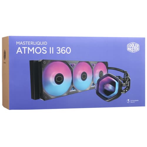 Система охлаждения Cooler Master ML 360 Atmos II VRM Fan ARGB черная thumb 12