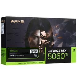 KFA2 Видеокарта KFA2 GeForce RTX 5060 Ti CORE OC 2FAN LED Black [56ISN8MDCPCK], фото 11