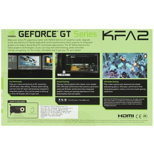 KFA2 Видеокарта KFA2 GeForce GT 730 [73GQF8HX00HK], фото 7