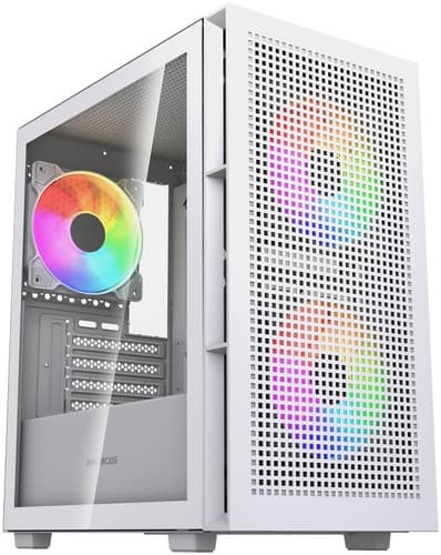 Корпус PowerCase Mistral SM05 ARGB [CMMSM05W-A3] белый thumb 1