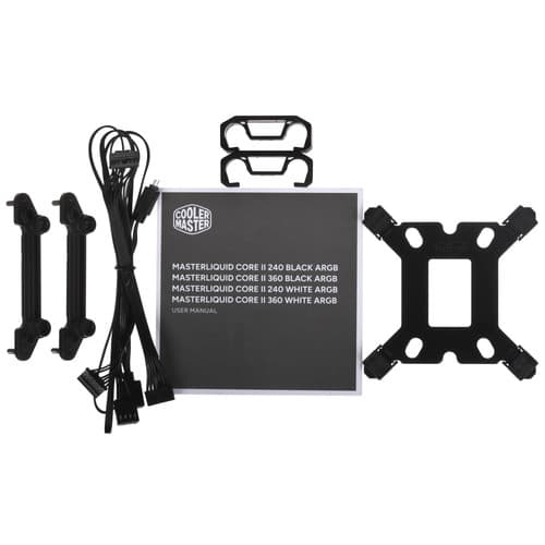 Система охлаждения Cooler Master MasterLiquid 360L Core ARGB черная thumb 9