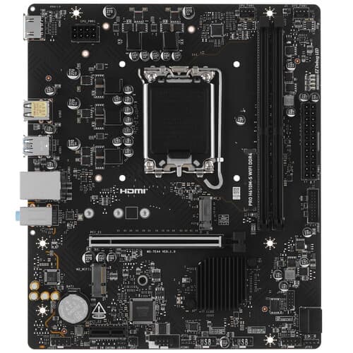 Материнская плата MSI PRO H610M-S WIFI DDR4