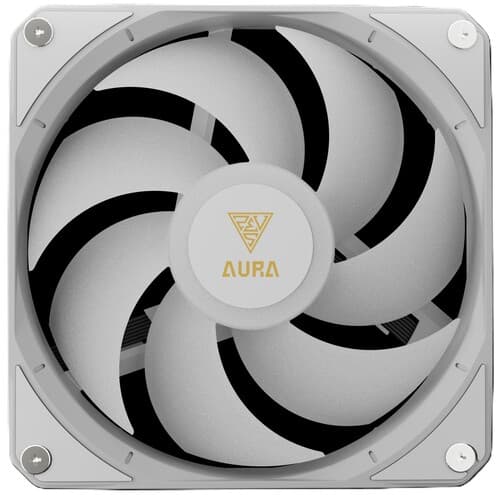 Система охлаждения GAMDIAS AURA GL240 LCD  белая thumb 4