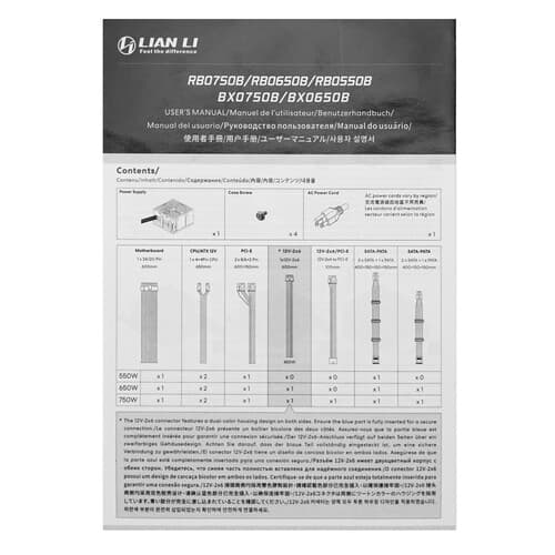 Блок питания LIAN LI BX 650B [G9P.BX0650B.B000.RU] черный thumb 7