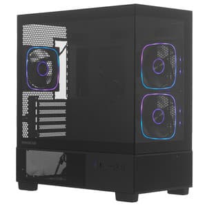 Корпус PowerCase Vision Micro S4B [CVMMSHB-A3] черный thumb 2