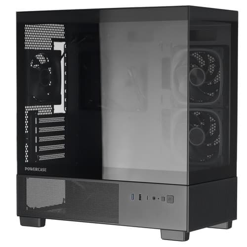 Корпус PowerCase Vision Micro S4B [CVMMSHB-A3] черный thumb 6