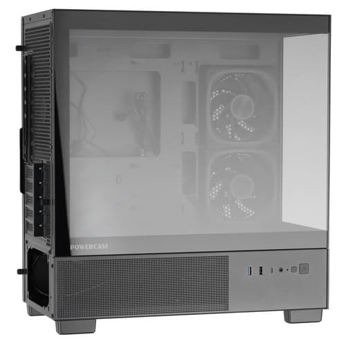 Корпус PowerCase Vision Micro S4B [CVMMSHB-A3] черный thumb 11