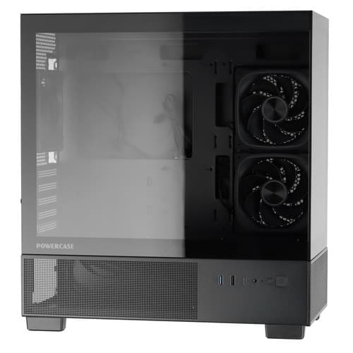 Корпус PowerCase Vision Micro S4B [CVMMSHB-A3] черный thumb 8