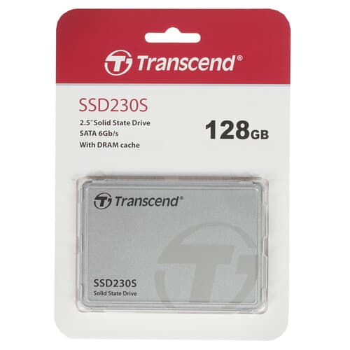 Transcend 128 ГБ 2.5" SATA накопитель Transcend 230S [TS128GSSD230S]