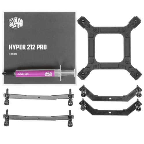 CoolerMaster Кулер для процессора Cooler Master Hyper 212 Pro ARGB [RR-212S-25PZ-R1] черный, фото 9