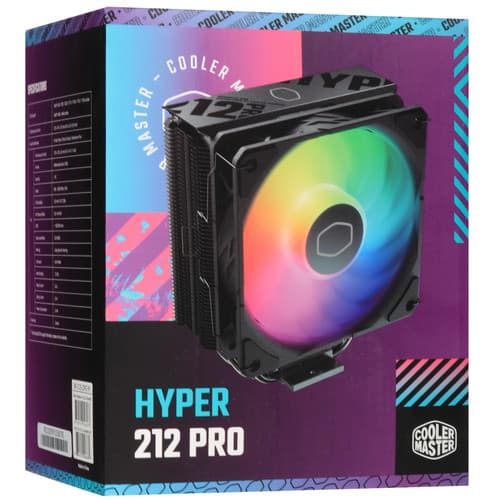 CoolerMaster Кулер для процессора Cooler Master Hyper 212 Pro ARGB [RR-212S-25PZ-R1] черный, фото 11