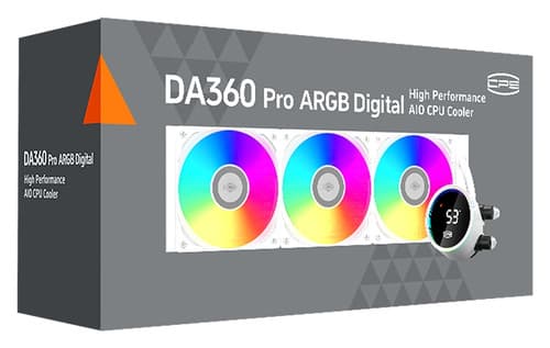 Система охлаждения PCCooler DA360 Pro ARGB Digital  белая thumb 19