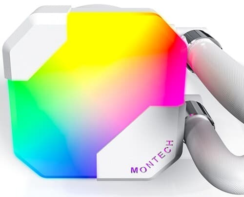 Система охлаждения Montech HyperFlow 240 ARGB  белая thumb 15