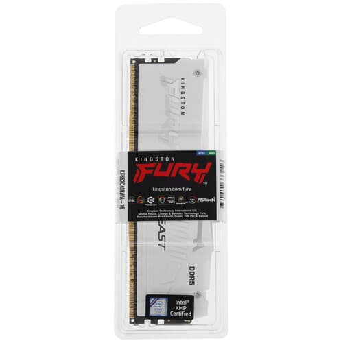 Kingston FURY Оперативная память Kingston FURY Beast White RGB [KF552C40BWA-16] 16 ГБ, фото 5