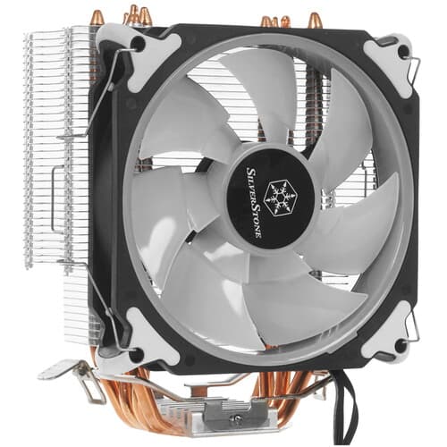 SilverStone Кулер для процессора SilverStone Argon AR12-RGB [G530AR12RGB0020] черный, фото 4