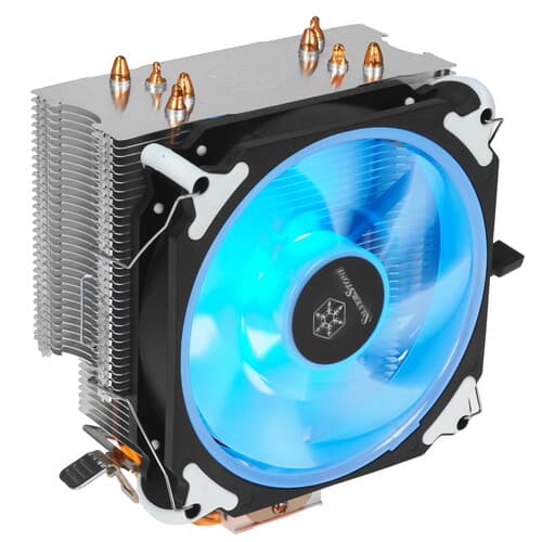 SilverStone Кулер для процессора SilverStone Argon AR12-RGB [G530AR12RGB0020] черный, фото 2