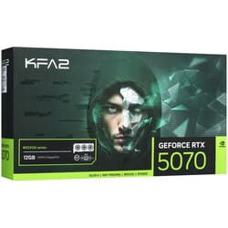 KFA2 Видеокарта KFA2 GeForce RTX 5070 ROCK(X) OC 3FAN RGB Black [57NON7MDBUEK], фото 11