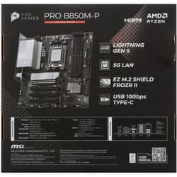 Материнская плата MSI PRO B850M-P thumb 7