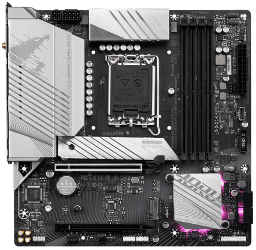 Материнская плата GIGABYTE B760M AORUS ELITE AX thumb 1