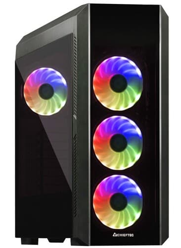 Корпус Chieftec SCORPION III [GL-03B-OP] черный thumb 1