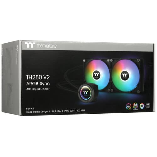 Система охлаждения Thermaltake TH280 V2 ARGB Sync черная thumb 10