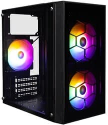 Корпус 1STPLAYER X1 [X1-BK-3F1] черный thumb 1