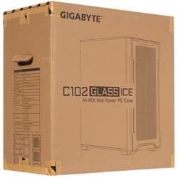 Корпус GIGABYTE C102 GLASS ICE [GB-C102GI] белый thumb 13
