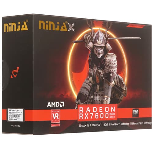 Sinotex Видеокарта Sinotex AMD Radeon RX 7600 Ninja [AF760FG86F], фото 10