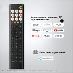 Hisense 43" (108 см) Телевизор Hisense 43A6S черный, фото 30