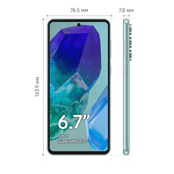 Samsung 6.7" Смартфон Samsung Galaxy M55 256 ГБ зеленый, фото 10