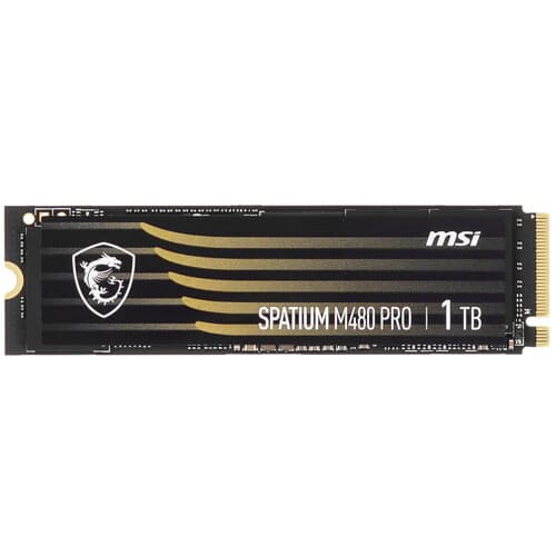 1000 ГБ M.2 NVMe накопитель MSI SPATIUM M480 PRO [S78-440L1G0-P83] thumb 1