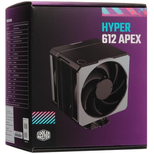 CoolerMaster Кулер для процессора Cooler Master Hyper 612 APEX [MAP-T6PN-225PK-R1] черный, фото 11