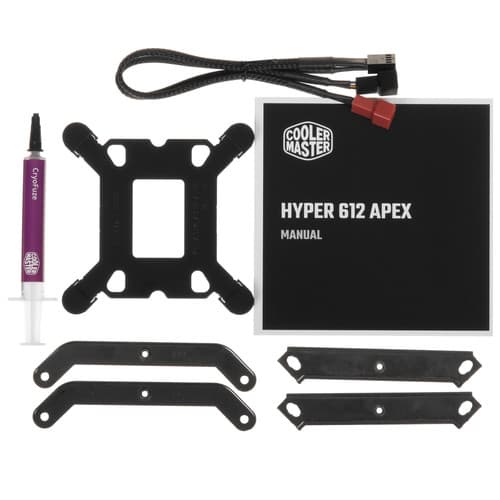 CoolerMaster Кулер для процессора Cooler Master Hyper 612 APEX [MAP-T6PN-225PK-R1] черный, фото 9