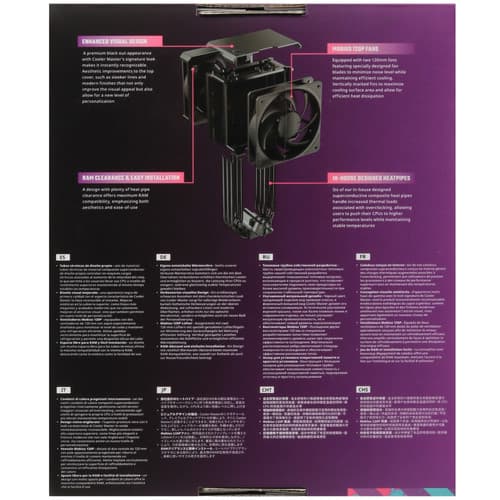 CoolerMaster Кулер для процессора Cooler Master Hyper 612 APEX [MAP-T6PN-225PK-R1] черный, фото 10