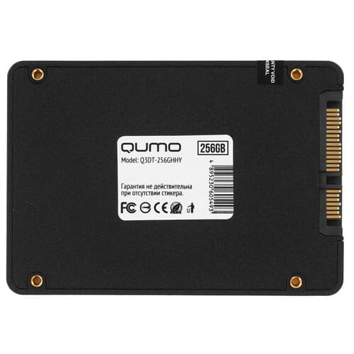 QUMO 256 ГБ 2.5" SATA накопитель QUMO Novation 3D [Q3DT-256GHHY], фото 2