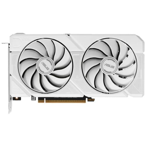 ASUS Видеокарта ASUS GeForce RTX 5060 Dual White OC Edition [DUAL-RTX5060-O8G-WHITE]