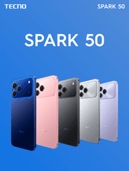 Tecno 6.78" Смартфон Tecno SPARK 50 256 ГБ голубой, фото 10
