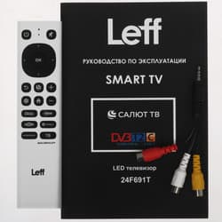 Leff 24" (60 см) Телевизор Leff 24F691T белый, фото 12