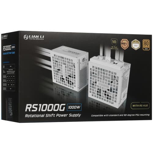 Блок питания LIAN LI RS GOLD 1000 [G9P.RS1000G.WH00.RU] белый thumb 12