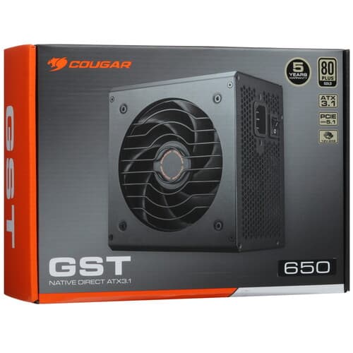 Блок питания Cougar GST 650W [GMS650] черный thumb 8