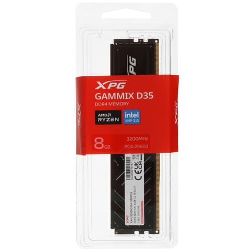 XPG (ADATA) Оперативная память ADATA XPG GAMMIX D35 [AX4U32008G16A-SBKD35] 8 ГБ, фото 3