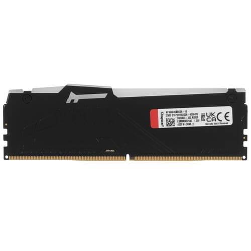 Kingston FURY Оперативная память Kingston FURY Beast Black RGB [KF560C36BBE2A-16] 16 ГБ, фото 2