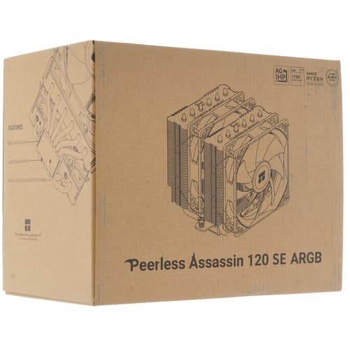 Thermalright Кулер для процессора Thermalright Peerless Assassin 120 SE ARGB  черный, фото 11