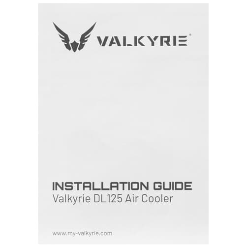 Valkyrie Кулер для процессора Valkyrie Vind DL125 [HW NA125] черный, фото 12