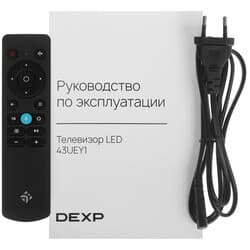 DEXP 43" (109 см) Телевизор DEXP 43UEY1 черный, фото 11
