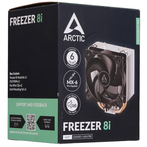 Arctic Кулер для процессора ARCTIC Freezer 8i [ACFRE00190A] черный, фото 10